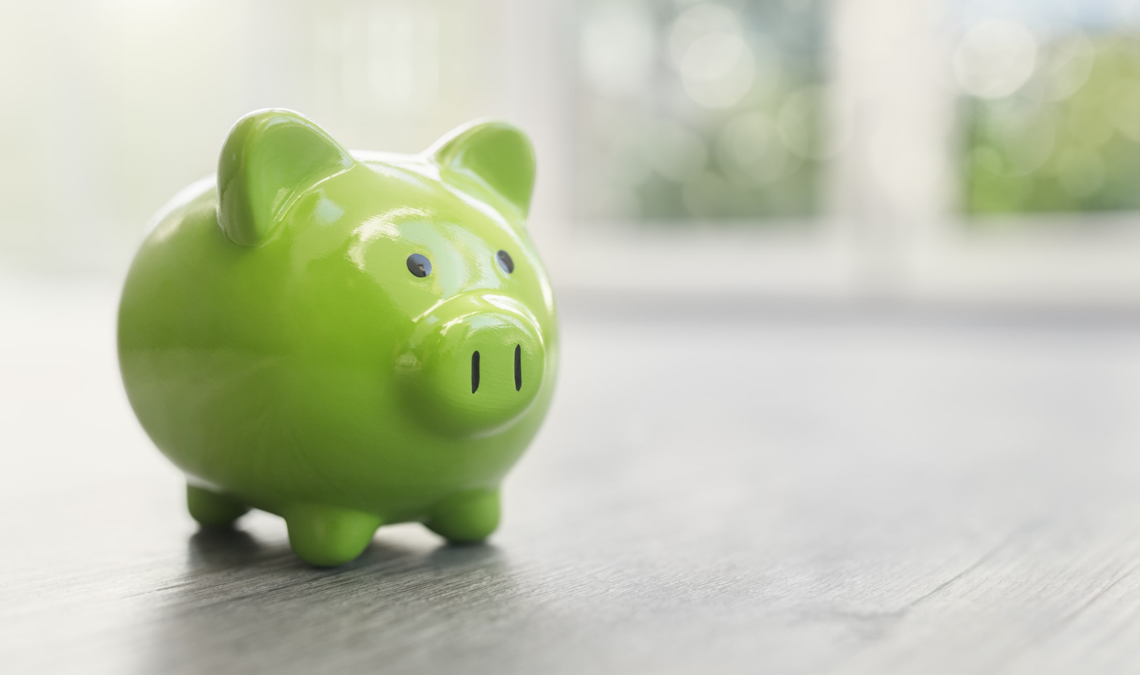 piggy bank representing spv share purchase financing options